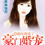 豪门婚宠老婆别想逃